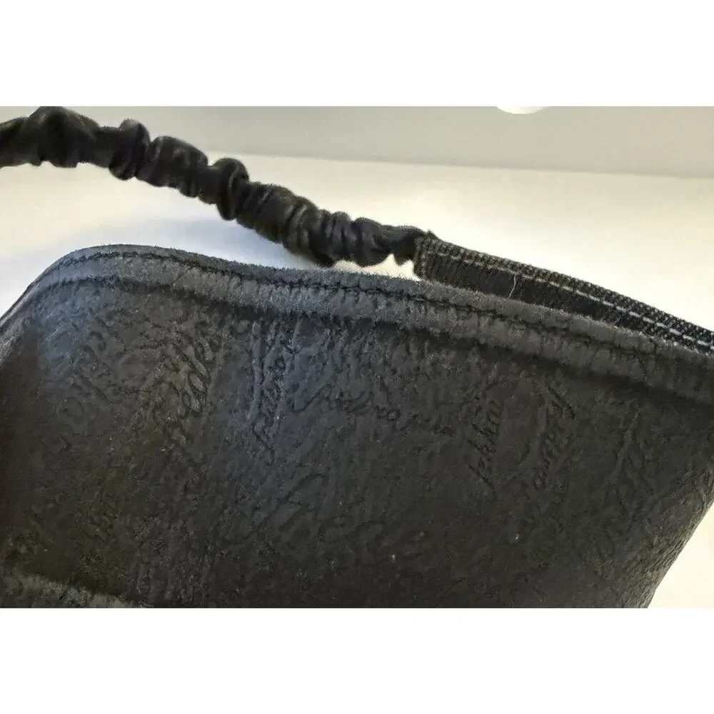Four Frederic Fekkai Headbands in Leather, Denim, Lizard & Pink Elastic